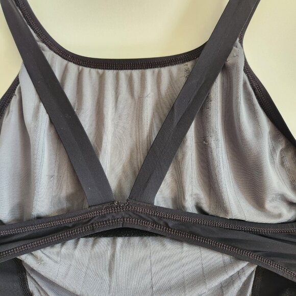 Black Athletic Bib Shorts - Picture 4 of 8